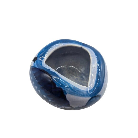 Mid 20th Century A. J. Tonala Mexico Bowl/ Ashtray with Bird Signed - Picture 3 of 12